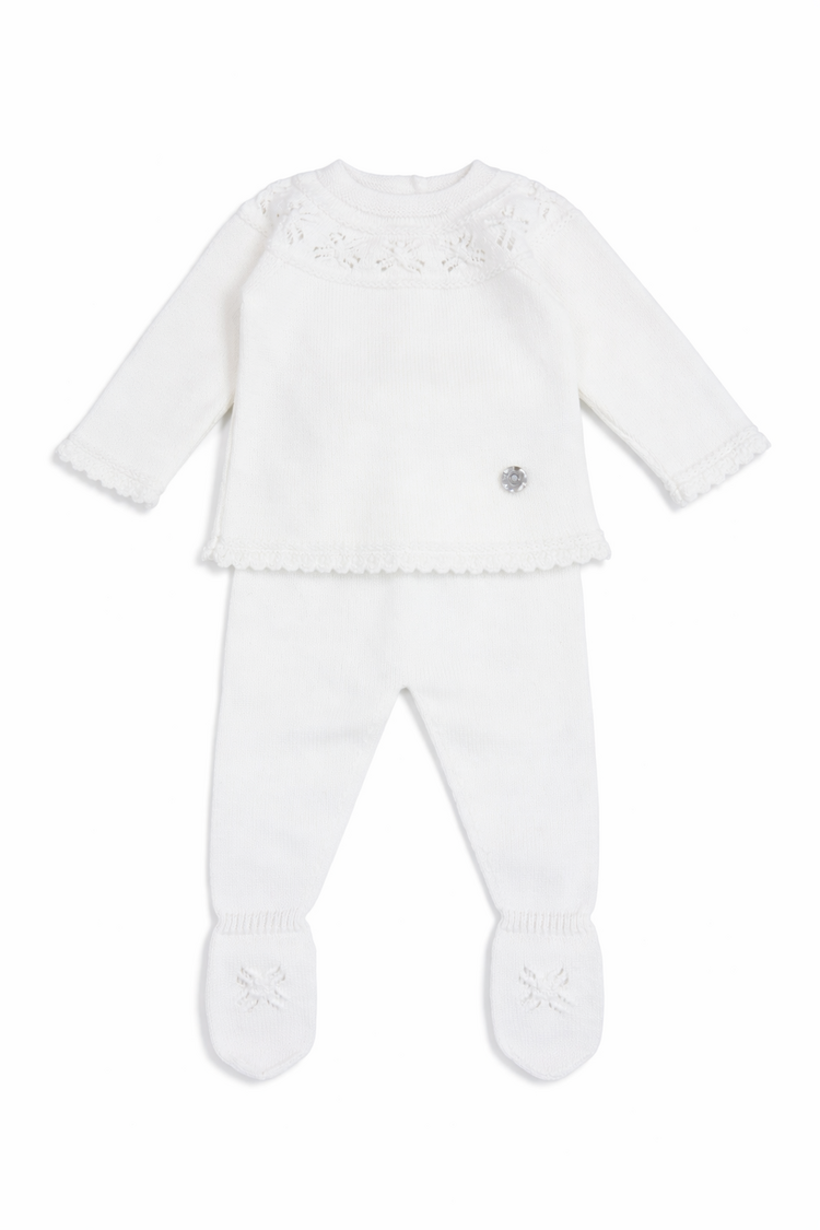 Artesania Granlei Artesania Granlei SS26 Two Piece Babygrow - 126-172