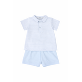 Babidu Babidu SS26 Stripe Short Set - 42455