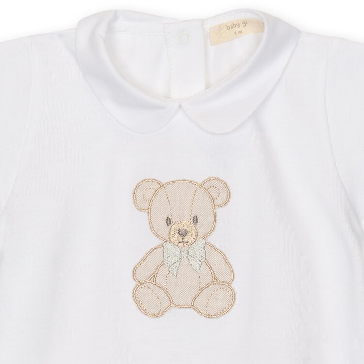Baby Gi Baby Gi SS26 Boys Teddy Romper - TM46