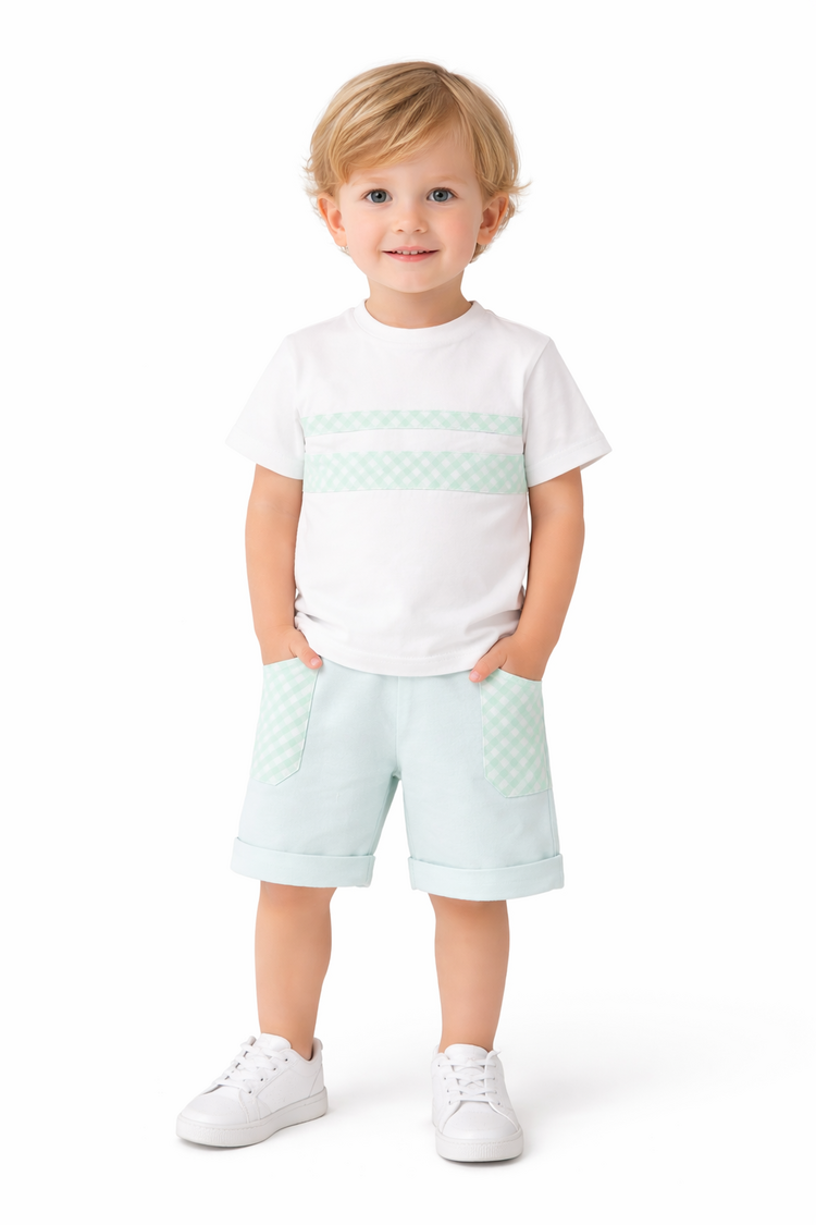 Pastels & Co SS26 Reggie Short Set
