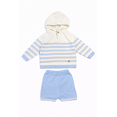 Artesania Granlei Artesania Granlei SS26 Hooded Short Set - 126-414