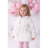 Little Lads & Ladies Little Lads & Ladies Girls Bow Raincoat
