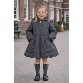 Love & Learn Love & Learn BTS26 Scallop Coat - Grey