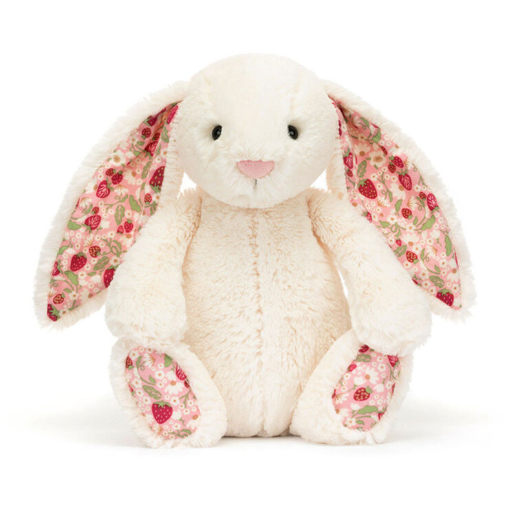 Jellycat Blossom Cream Bunny - Berry