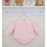 Pex Pex SS26 Martha Romper & Cardigan Set