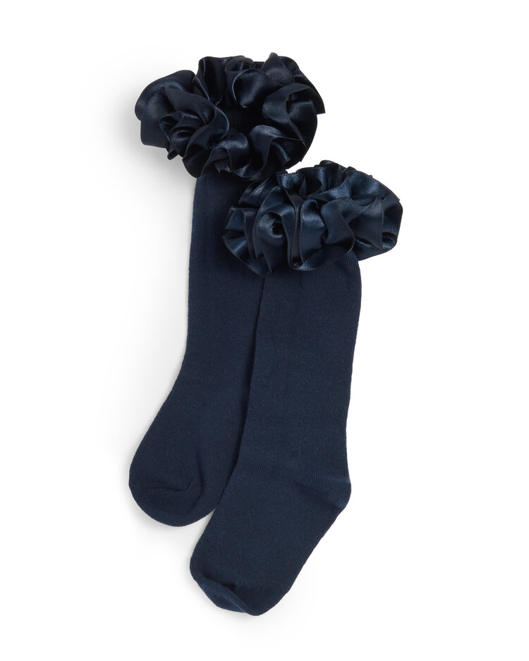 Caramelo BTS26 Ruffle Knee High Socks - 044918
