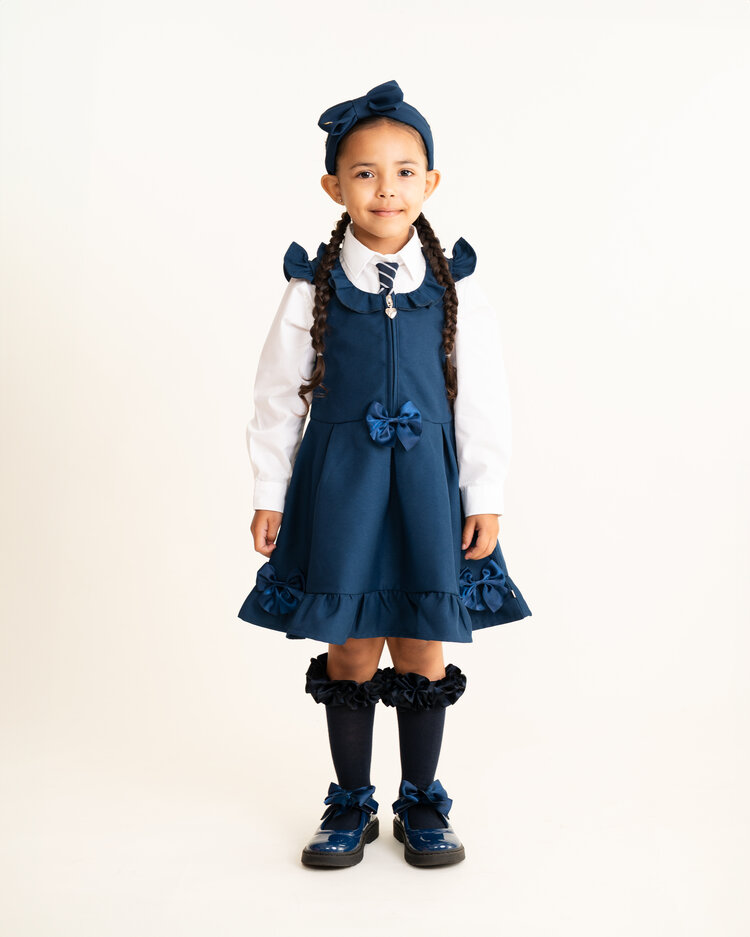 Caramelo BTS26 Zip Front Pinny - 3421122