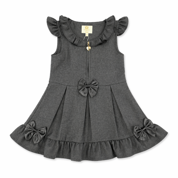 Caramelo BTS26 Zip Front Pinny - 3421122