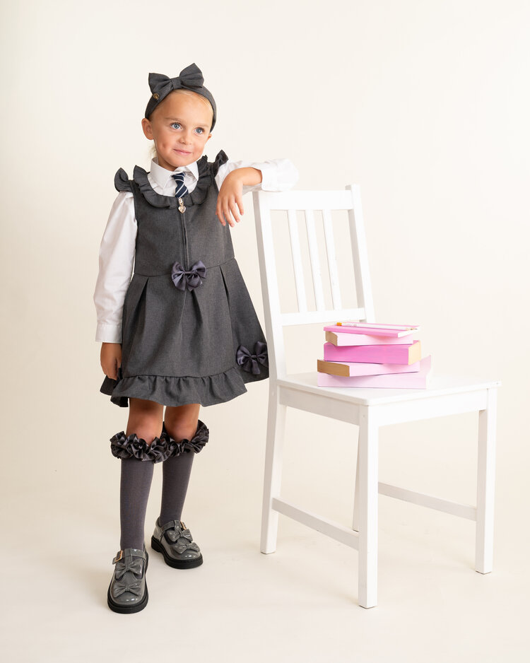 Caramelo BTS26 Zip Front Pinny - 3421122