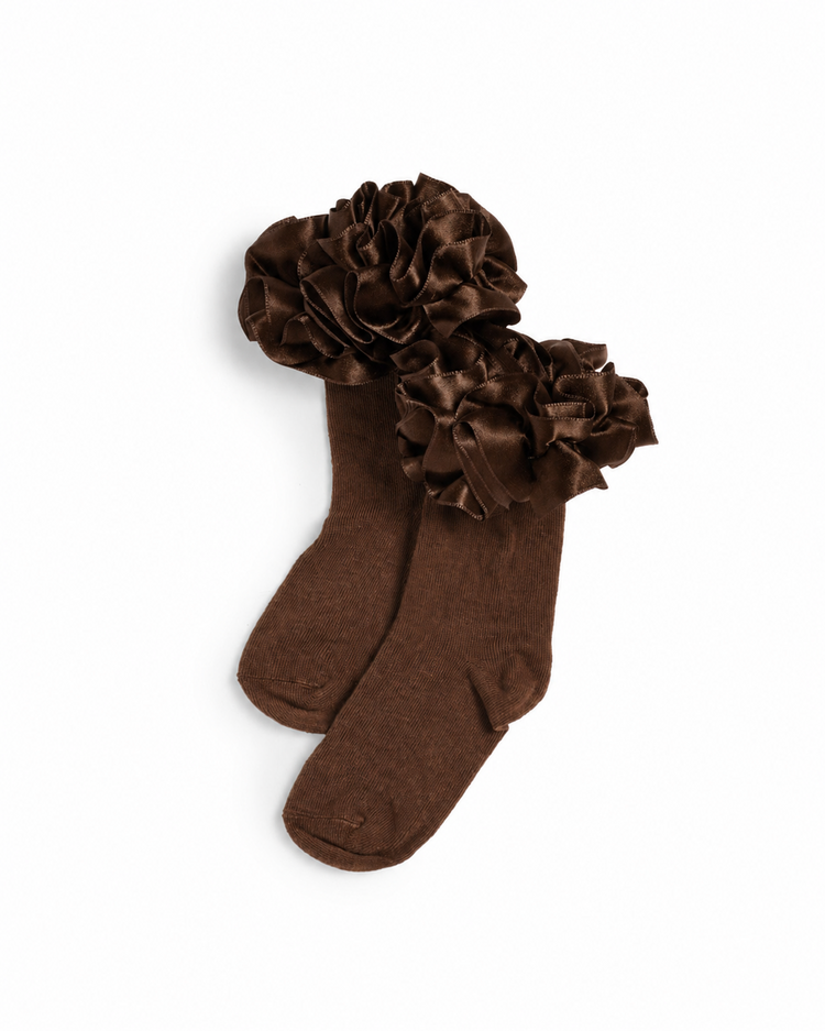 Caramelo BTS26 Ruffle Ankle Socks - 049
