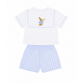 Little Lads Little Lads SS26 Gingham Short Set