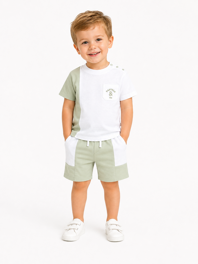 Pastels & Co Pastels & Co SS26 Cassius Short Set