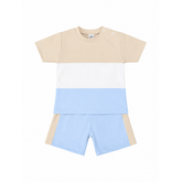 Little Star Little Star SS26 Colourblock Short Set - SG162C