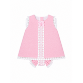 Little Star Little Star SS26 Lace Trim Pant Set - SG224