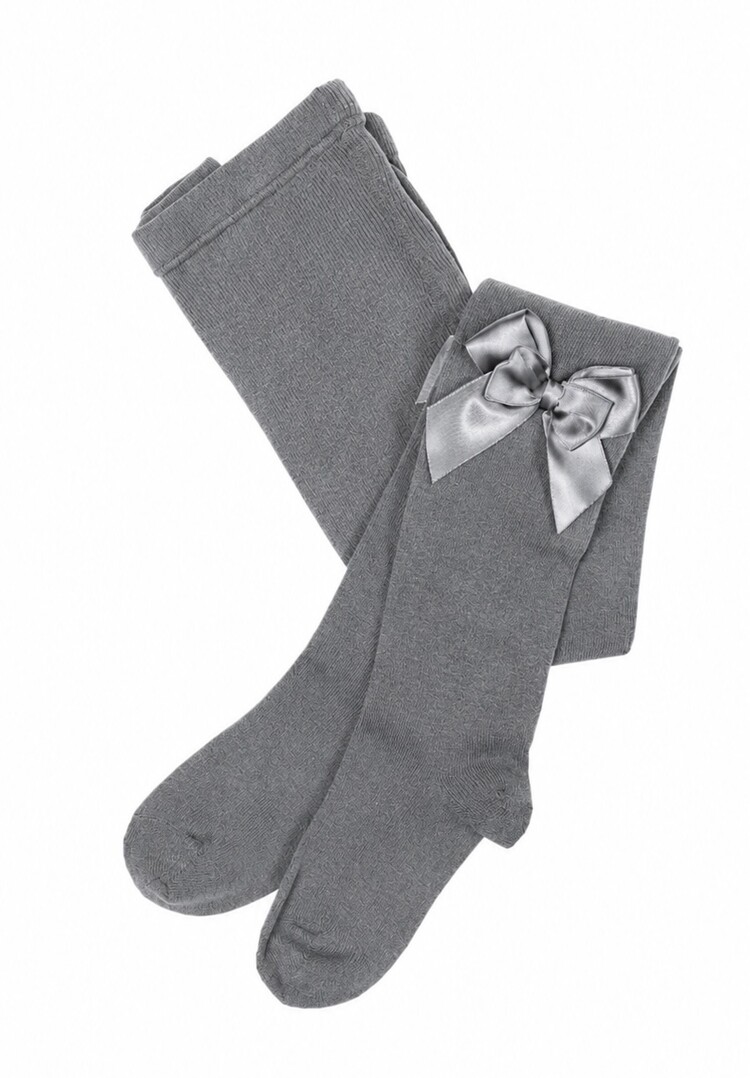 JC Socks JC 47300 Grey Double Bow Tight