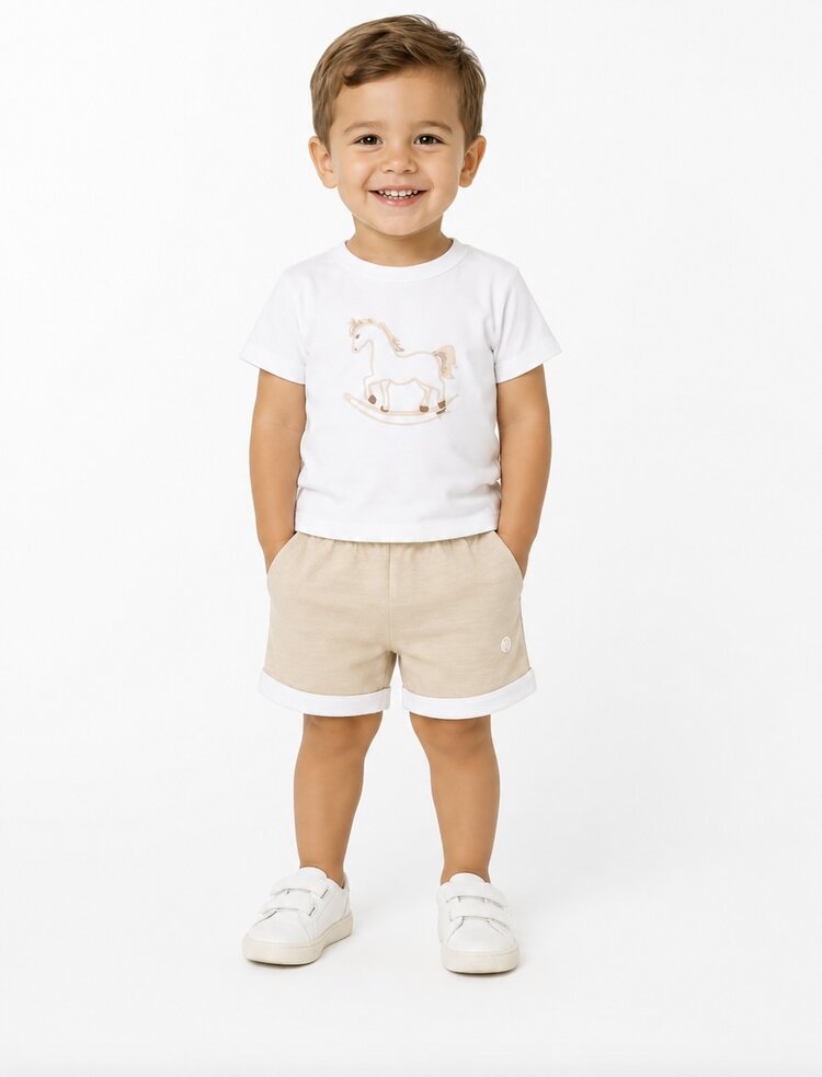 Patachou SS26 Rocking Horse Short Set - 3015