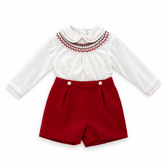 Sarah Louise Sarah Louise AW26 Boys Short Set - 014004