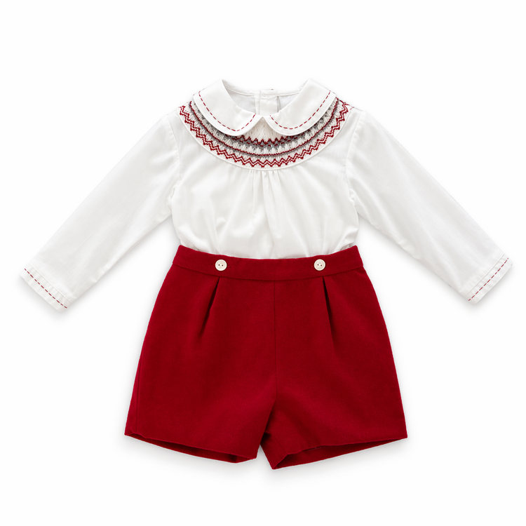 Sarah Louise Sarah Louise AW26 Boys Short Set - 014004