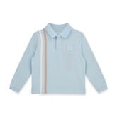 Mitch and Son Mitch & Son AW26 Sawyer Long Sleeve Jersey Polo