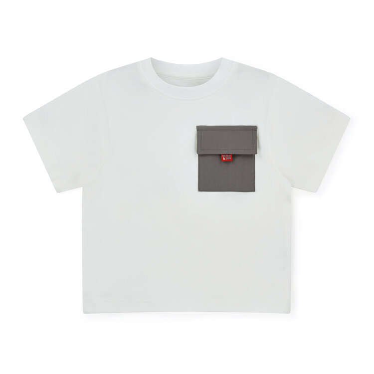 Mitch and Son Mitch & Son AW26 Tony Nylon Pocket Tee