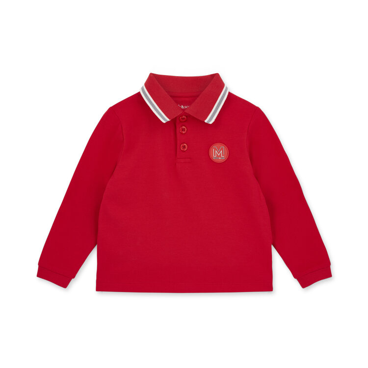 Mitch and Son Mitch & Son AW26 Timmy Long Sleeve Polo