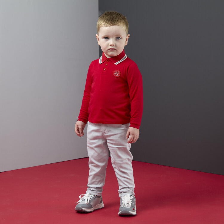 Mitch and Son Mitch & Son AW26 Timmy Long Sleeve Polo