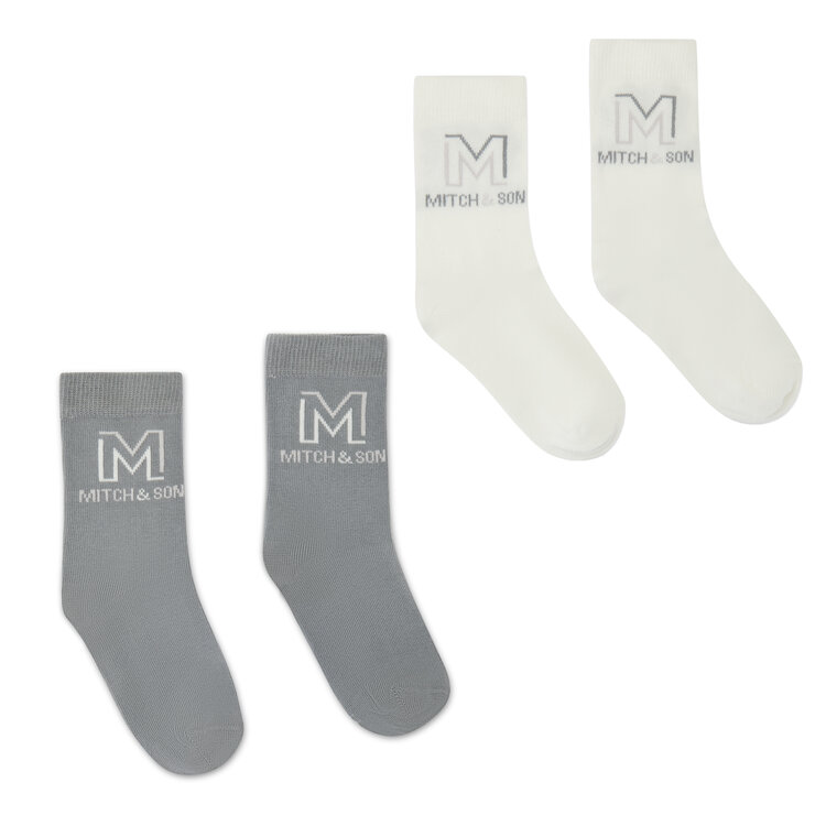 Mitch and Son Mitch & Son AW26 Toland 2 Pack Socks