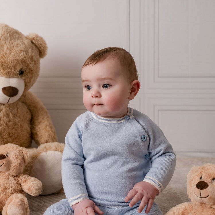 Mitch and Son Mitch & Son AW26 Zion Knitted Trouser Set
