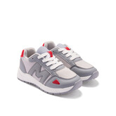 Mitch and Son Mitch & Son AW26 Sprint Trainer - Grey Silver
