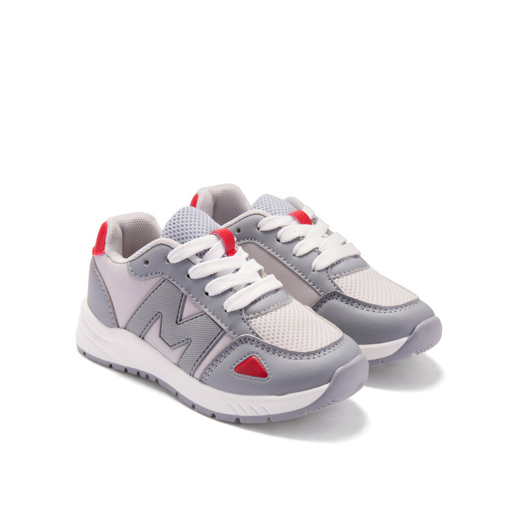 Mitch and Son Mitch & Son AW26 Sprint Trainer - Grey Silver