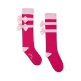 ADee A*Dee AW26 Astrid Stripe & Bow Knee High Sock