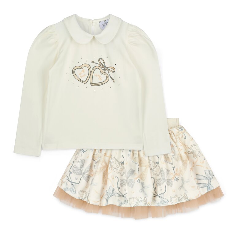 ADee A*Dee AW26 Brie Bow Print Skirt Set