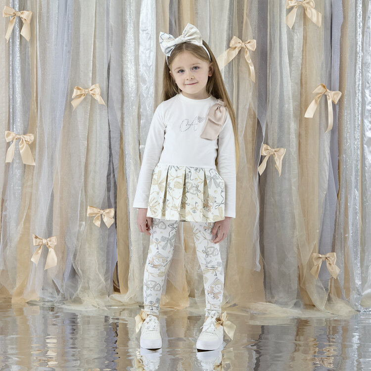 ADee A*Dee AW26 Blake Bow Peplum Legging Set