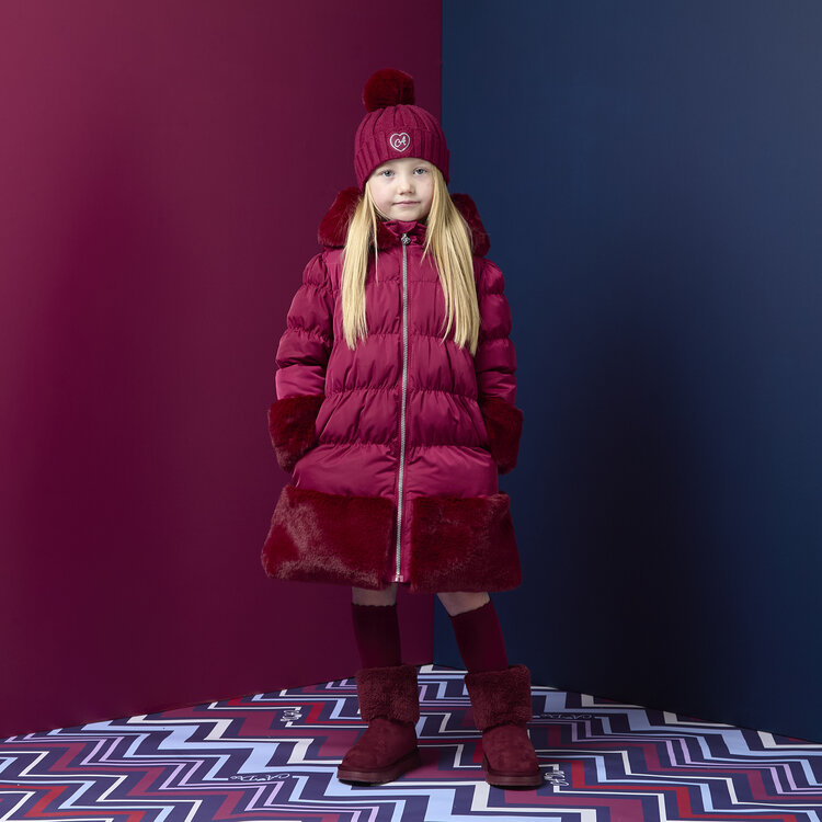 ADee A*Dee AW26 Aurora Long Fur Trim Jacket