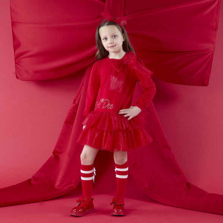 ADee A*Dee AW26 Brandy Tulle Bow Dress