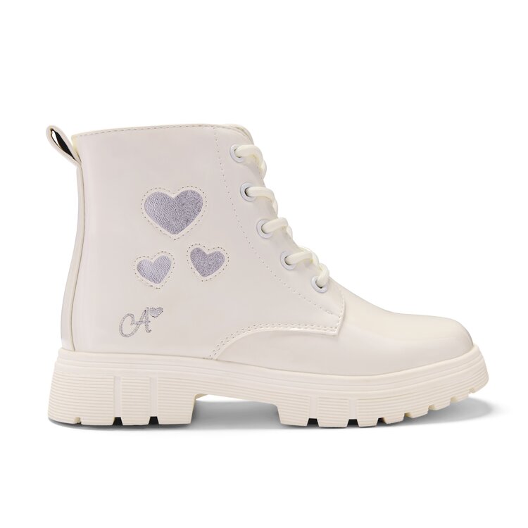 ADee A*Dee AW26 Amore Heart Boot - Snow White