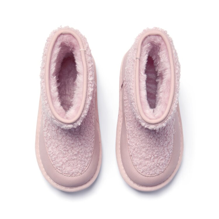 ADee A*Dee AW26 Teddie Boucle Boot - Pale Pink