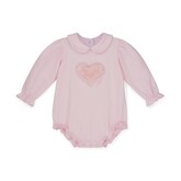 Little A Little A AW26 Dulca Fur Heart Romper