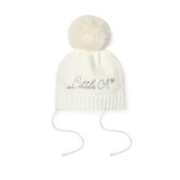 Little A Little A AW26 Diamond Knitted Pom Pom Hat