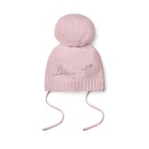 Little A Little A AW26 Diamond Knitted Pom Pom Hat
