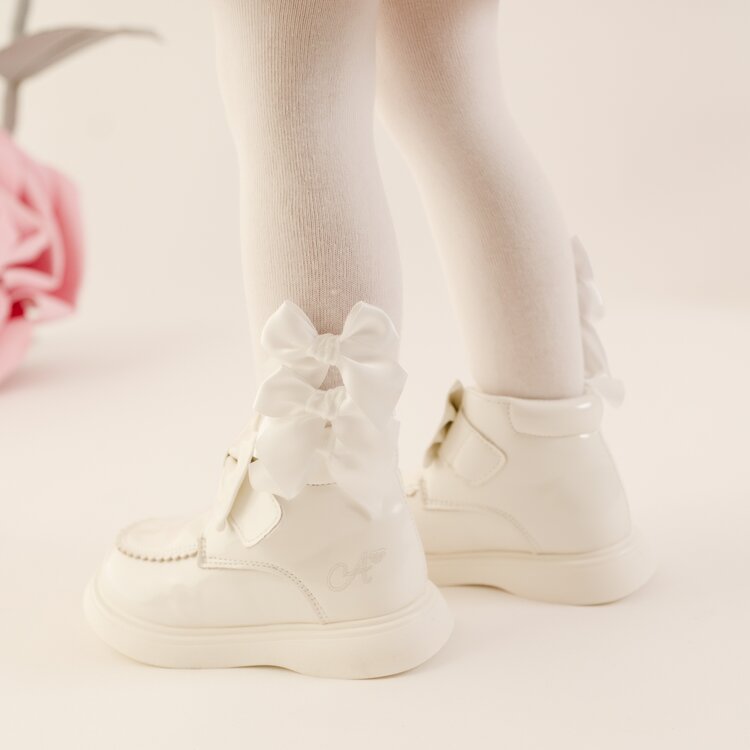 Little A Little A AW26 Divine Bow Tights