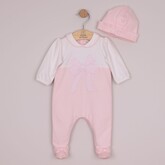 Emile et Rose Emile et Rose AW26 Maya Bow Babygrow & Hat