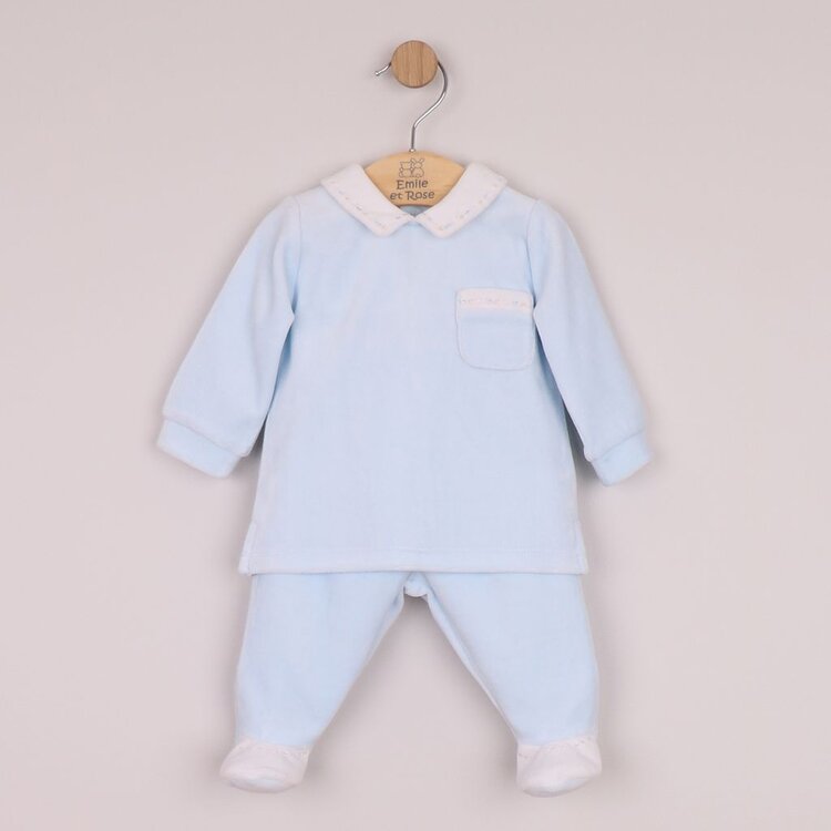 Emile et Rose Emile et Rose AW26 Mason Velour Two Piece with Hat