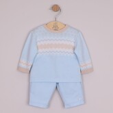 Emile et Rose Emile et Rose AW26 Martin Fairisle Trouser Set