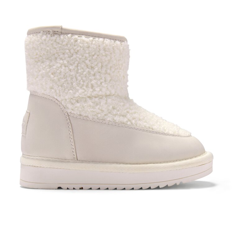 Little A Little A AW26 Teddie Boucle Boot - Snow White