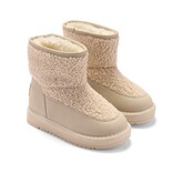 Little A Little A AW26 Teddie Boucle Boot - Stone Beige