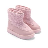 Little A Little A AW26 Teddie Boucle Boot - Pale Pink