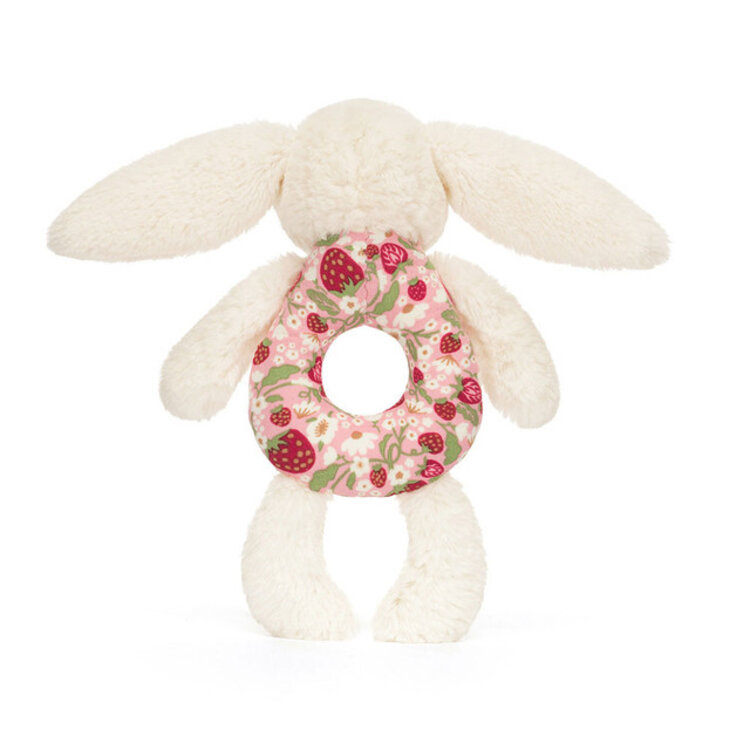 Jellycat Jellycat Blossom Ring Rattle - Berry