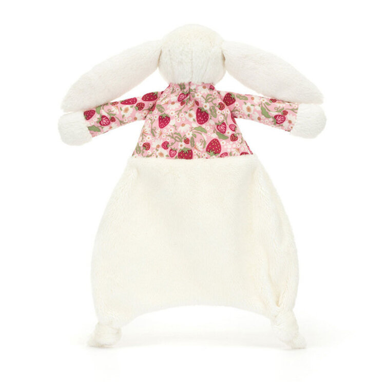 Jellycat Jellycat Blossom Cream Bunny Comforter - Berry