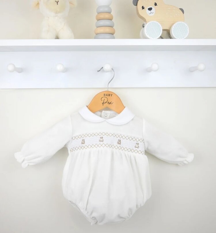 Pex Pex AW26 Teddy Smocked Romper